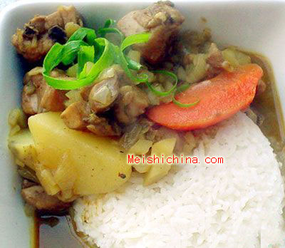 咖喱土豆鸡做法的详细图解